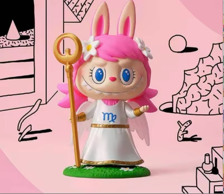 Labubu the Monsters Twelve Constellations Series Blind Box Labubu Collect Pvc Figures Mystery Box Gift Ornament Mod