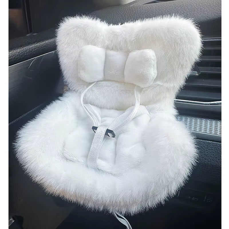 Car Doll Safety Seat for 17Cm Labubu Cartoon Chair Model for Labubu Car Seat Outlet Decor for Labubu Doll Car Interior Styling