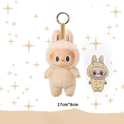 Explosive Labubu Plush Keychain Pendant