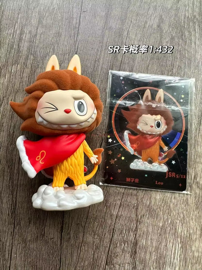 Labubu the Monsters Twelve Constellations Series Blind Box Labubu Collect Pvc Figures Mystery Box Gift Ornament Mod