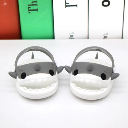 For 17Cm Mini Cute Labubu Macaron Vinyl Doll Cartoon Rubber Slippers Shark Lion Dance Style Labubu Accessories Ropa Labubu