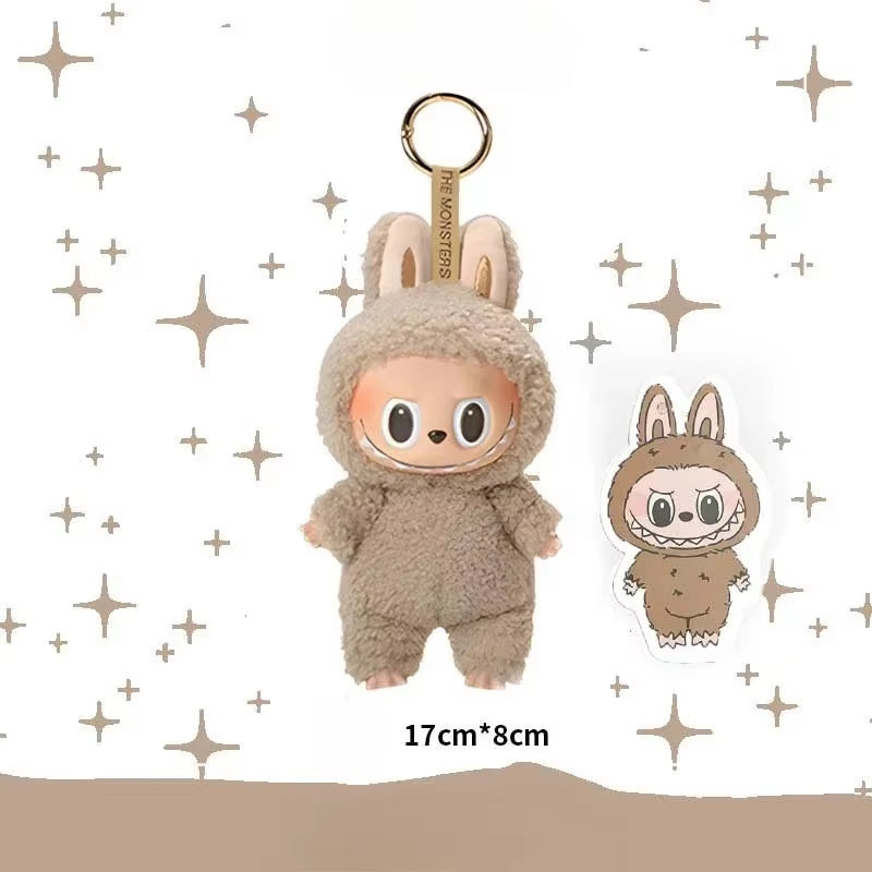 Explosive Labubu Plush Keychain Pendant