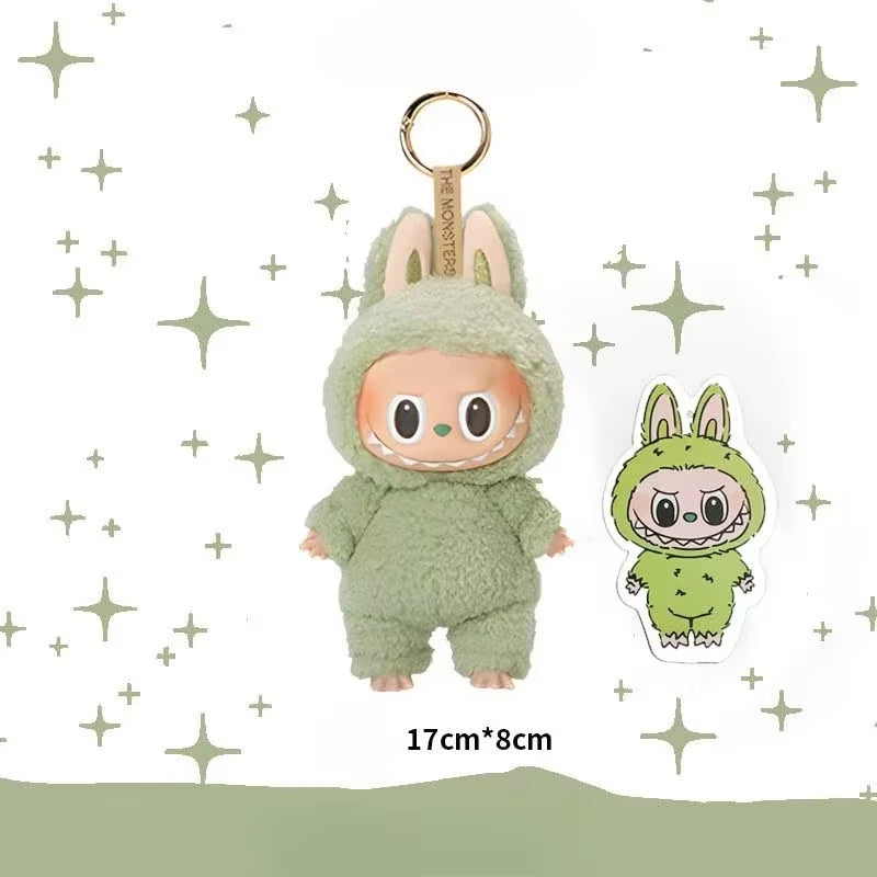 Explosive Labubu Plush Keychain Pendant