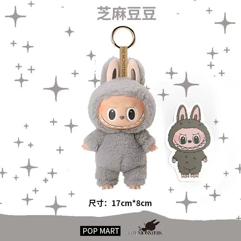 Explosive Labubu Plush Keychain Pendant