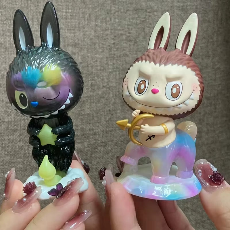 Labubu the Monsters Twelve Constellations Series Blind Box Labubu Collect Pvc Figures Mystery Box Gift Ornament Mod